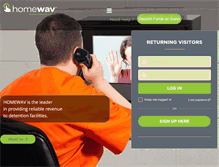 Tablet Screenshot of homewav.com